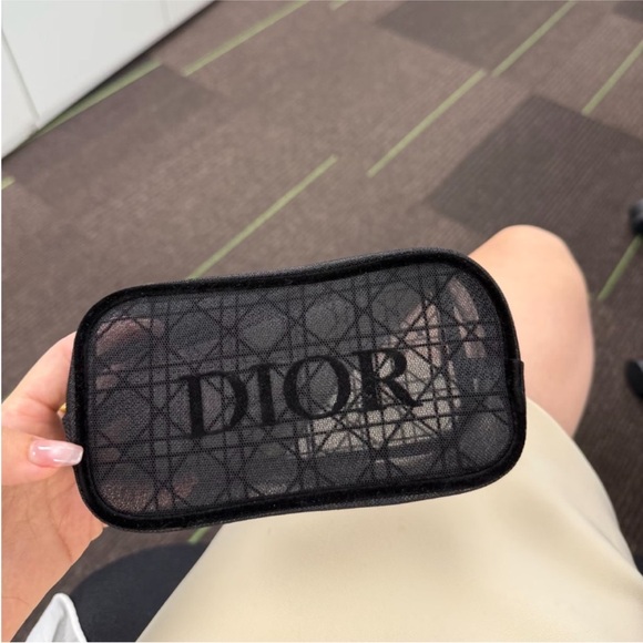 Dior Other - Dior beauty  Black Mesh Pouch